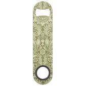 ウィリアムモリスひまわり緑の花 スピード栓抜き (裏面)