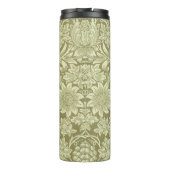 ウィリアムモリスひまわり緑の花 タンブラー (裏面)