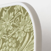 ウィリアムモリスひまわり緑の花 ピックルボールラケット (左詳細)