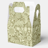 ウィリアムモリスひまわり緑の花 フェイバーボックス (オープン)