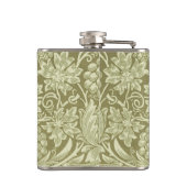 ウィリアムモリスひまわり緑の花 フラスク (裏面)