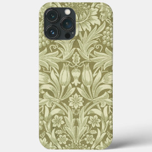 ウィリアムモリスひまわり緑の花 iPhone 13 PRO MAXケース