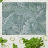 ウィリアムモリスアカンサス植物学調和クラシック キッチンタオル (折り畳み)