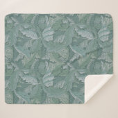 ウィリアムモリスアカンサス植物学調和クラシック シェルパブランケット (正面(横))