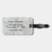 ウィリアムモリスアカンサス葉ズ ラゲッジタグ (裏面横)