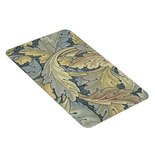 ウィリアムモリスアカンサス葉フローラアールヌーボー マグネット (右側)