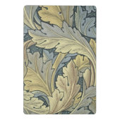 ウィリアムモリスアカンサス葉フローラアールヌーボー ミニクリップボード (裏面)