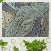 ウィリアムモリスアカンソスサージフラワーフローラボタニック キッチンタオル (折り畳み)