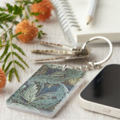 ウィリアムモリスアカンソスサージフラワーフローラボタニック キーホルダー (正面右)