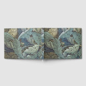 ウィリアムモリスアカンソスサージフラワーフローラボタニック ゲストブック (全面)