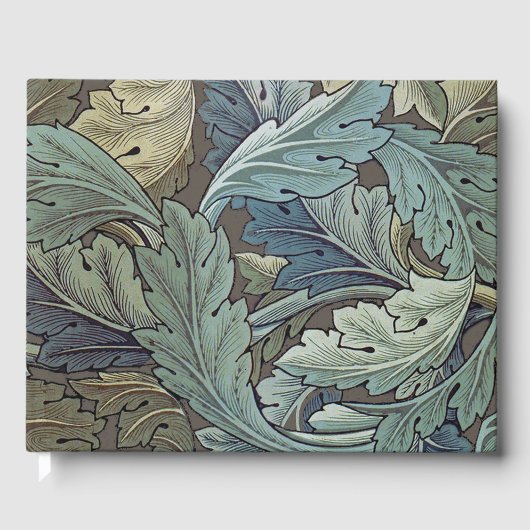 ウィリアムモリスアカンソスサージフラワーフローラボタニック ゲストブック (正面)