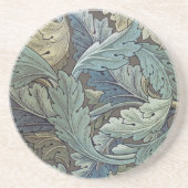 ウィリアムモリスアカンソスサージフラワーフローラボタニック コースター (正面)