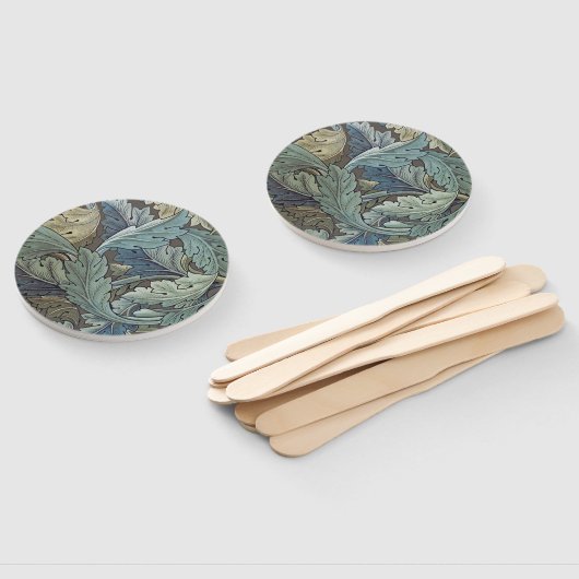 ウィリアムモリスアカンソスサージフラワーフローラボタニック ハンドファン (組立なし)