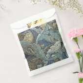 ウィリアムモリスアカンソスサージフラワーフローラボタニック フェイバーバッグ (封をした状態)