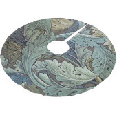 ウィリアムモリスアカンソスサージフラワーフローラボタニック ブラッシュドポリエステルツリースカート (アングル)