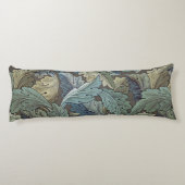 ウィリアムモリスアカンソスサージフラワーフローラボタニック ボディピロー (裏面)