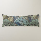 ウィリアムモリスアカンソスサージフラワーフローラボタニック ボディピロー (正面)