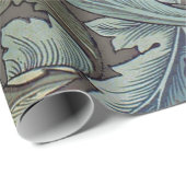 ウィリアムモリスアカンソスサージフラワーフローラボタニック ラッピングペーパー (ロールコーナー)