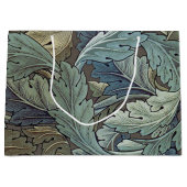 ウィリアムモリスアカンソスサージフラワーフローラボタニック ラージペーパーバッグ (正面)