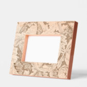 ウィリアムモリスアカンソスサージフラワーフローラボタニック レーザー彫刻フレーム (左)