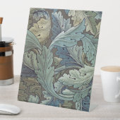 ウィリアムモリスアカンソスサージフラワーフローラボタニック 台座サイン (インサイチュ)