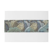 ウィリアムモリスアカンソスサージフラワーフローラボタニック 招待状ベリーバンド (裏面例)