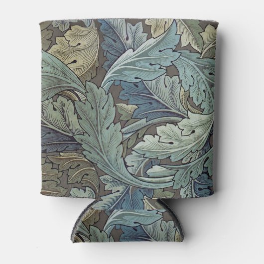 ウィリアムモリスアカンソスサージフラワーフローラボタニック 缶クーラー (正面)