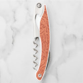 ウィリアムモリスアコーン壁紙自然デザイン ソムリエナイフ (正面)