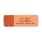 ウィリアムモリスアコーン壁紙自然デザイン ラベル (正面)