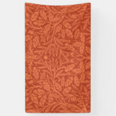 ウィリアムモリスアコーン壁紙自然デザイン 横断幕 (縦)