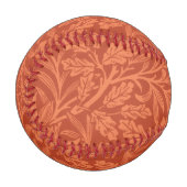 ウィリアムモリスアコーン壁紙自然デザイン 野球ボール (正面左)