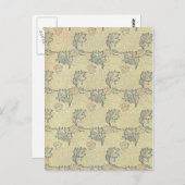 ウィリアムモリスアップルデザイン ポストカード (正面/裏面)