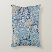 ウィリアムモリスアップルフラワーフローラデザイン アクセントクッション (正面(垂直))