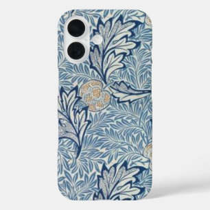 ウィリアムモリスアップルフラワーフローラデザイン iPhone 16ケース