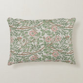 ウィリアムモリスアユブリアフローラアールヌーボー アクセントクッション (正面)