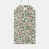 ウィリアムモリスアユブリアフローラアールヌーボー ギフトタグ (正面)