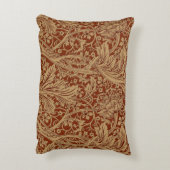 ウィリアムモリスアルカディアフローラガーデンフラワークラシ アクセントクッション (裏面(縦))