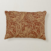 ウィリアムモリスアルカディアフローラガーデンフラワークラシ アクセントクッション (裏面)