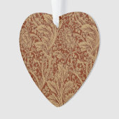 ウィリアムモリスアルカディアフローラガーデンフラワークラシ オーナメント (正面)