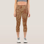 ウィリアムモリスアルカディアフローラガーデンフラワークラシ カプリレギンス (正面)