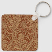 ウィリアムモリスアルカディアフローラガーデンフラワークラシ キーホルダー (裏面)