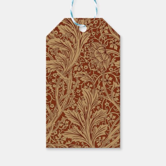 ウィリアムモリスアルカディアフローラガーデンフラワークラシ ギフトタグ (正面)