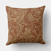 ウィリアムモリスアルカディアフローラガーデンフラワークラシ クッション (裏面)