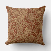ウィリアムモリスアルカディアフローラガーデンフラワークラシ クッション (正面)