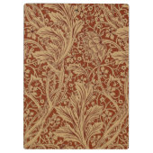 ウィリアムモリスアルカディアフローラガーデンフラワークラシ クリップボード (裏面)