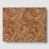 ウィリアムモリスアルカディアフローラガーデンフラワークラシ ゲストブック (裏面)