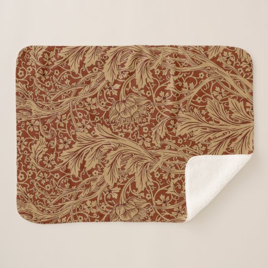 ウィリアムモリスアルカディアフローラガーデンフラワークラシ シェルパブランケット (正面(横))