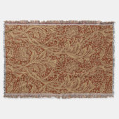 ウィリアムモリスアルカディアフローラガーデンフラワークラシ スローブランケット (正面)