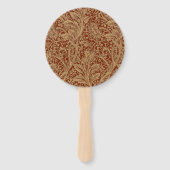 ウィリアムモリスアルカディアフローラガーデンフラワークラシ ハンドファン (裏面)