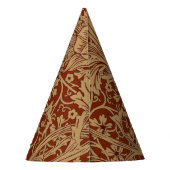 ウィリアムモリスアルカディアフローラガーデンフラワークラシ パーティーハット (裏面)